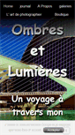 Mobile Screenshot of ombres-et-lumieres.eu